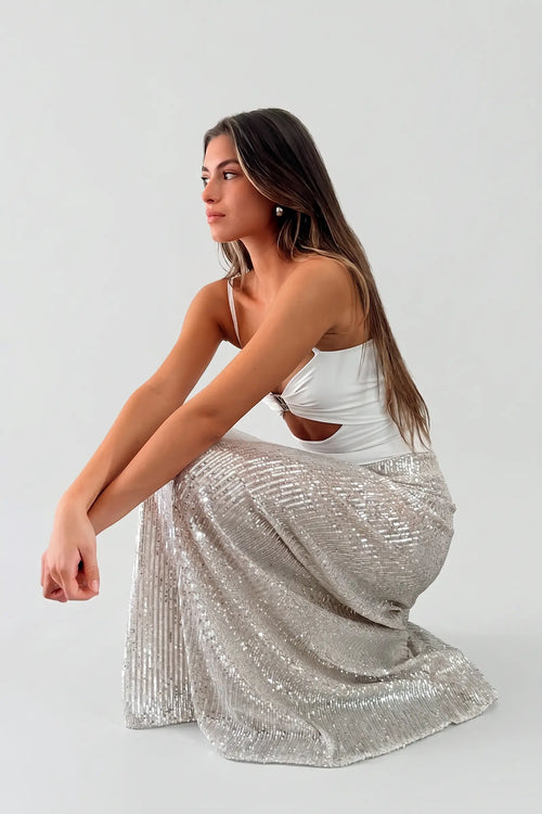 Falda Coachella Champagne
