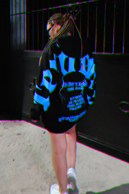 Polerón Hoodie Mafia Tendency Azul