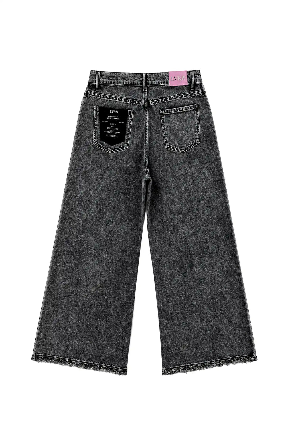 Jeans Raw Edge Iron