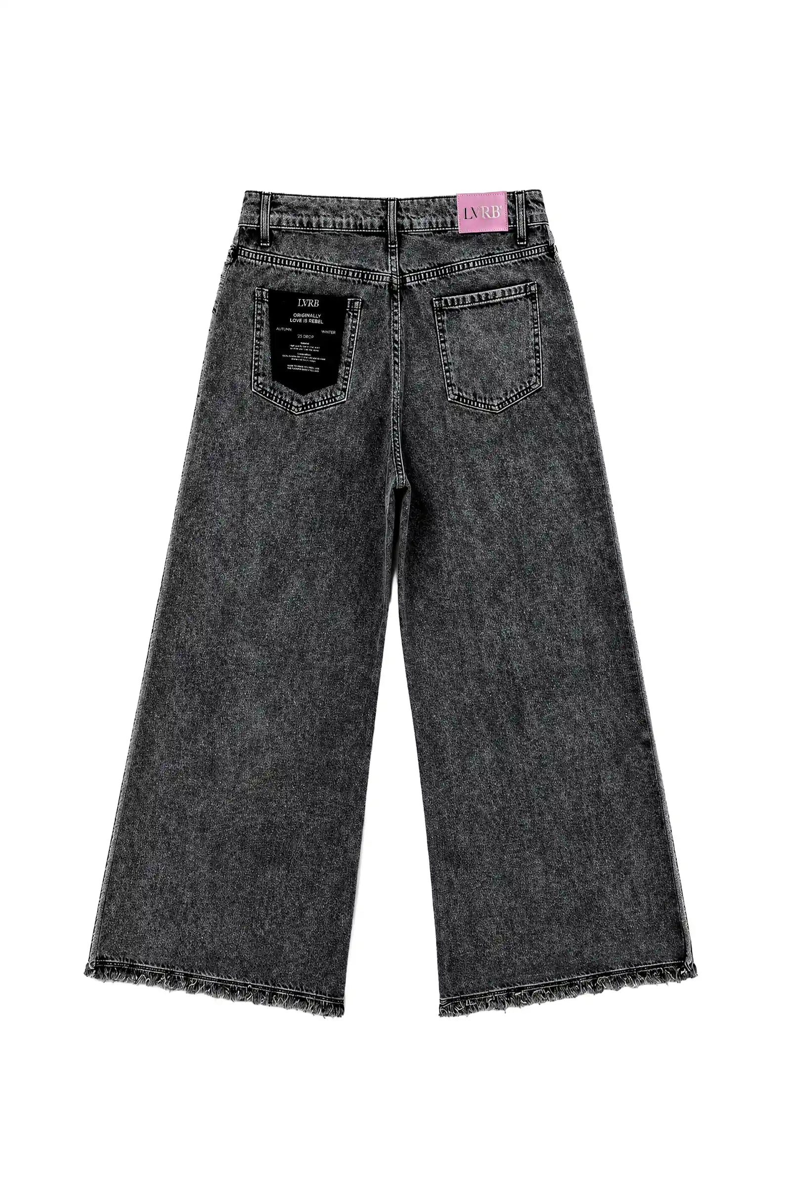 Jeans Raw Edge Iron