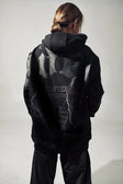 Polerón Hoodie Mafia Tendency Black in Black