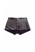 Micro Short Lentejuelas Black