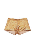 Micro Short Lentejuelas Golden