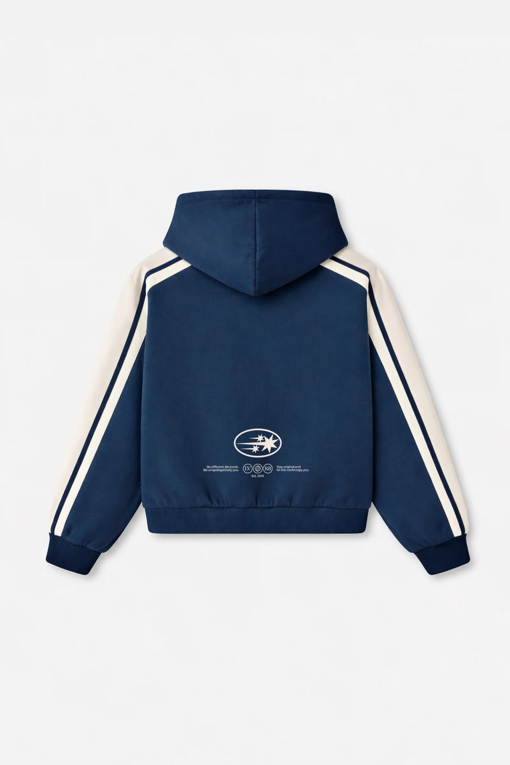 Polerón Hoodie Society Petrol Blue