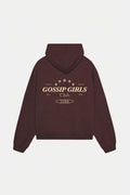 Polerón Hoodie Gossip Girls Mokka-Beige Boxy Fit