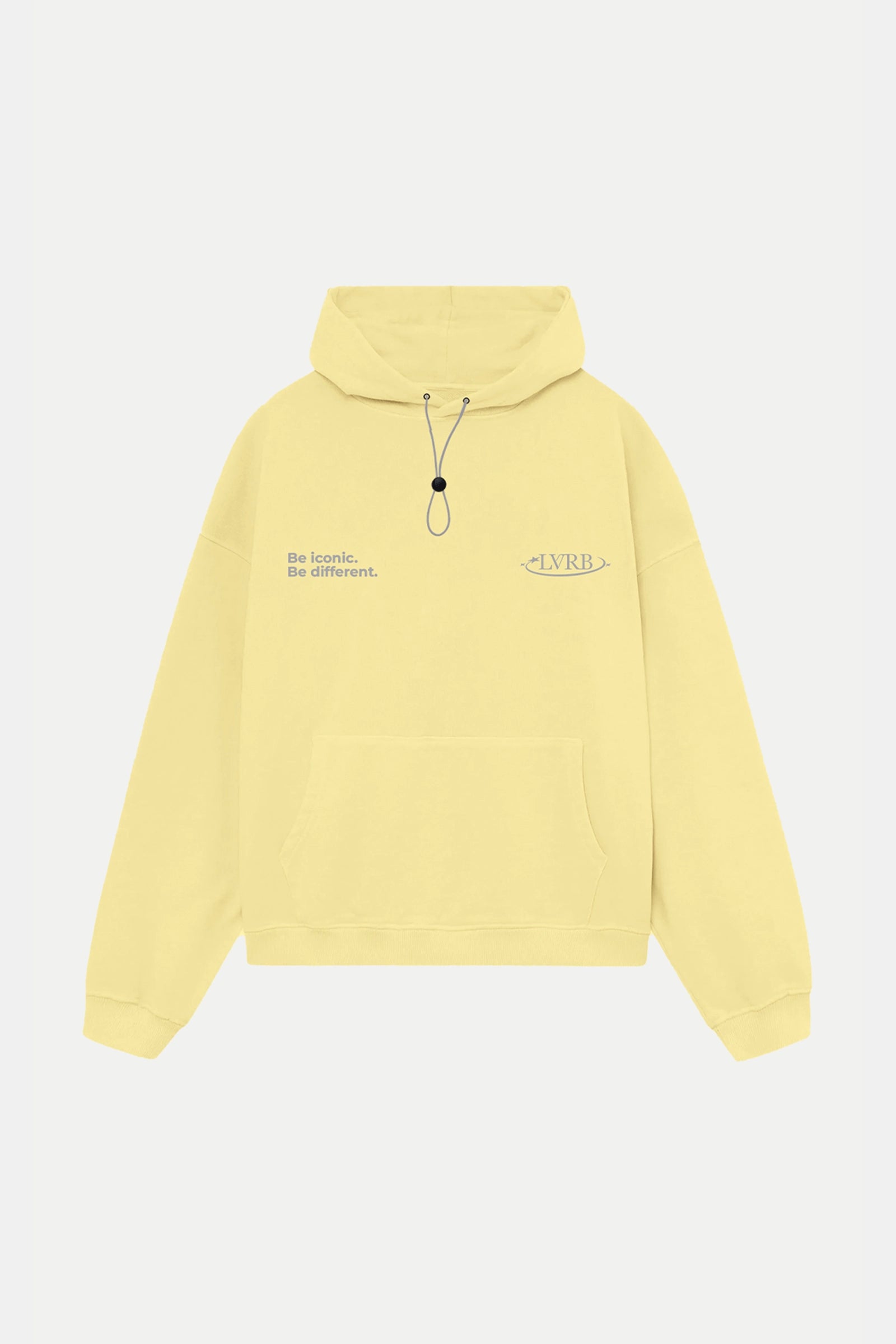Polerón Hoodie Mercury Butter Grey Boxi Fit