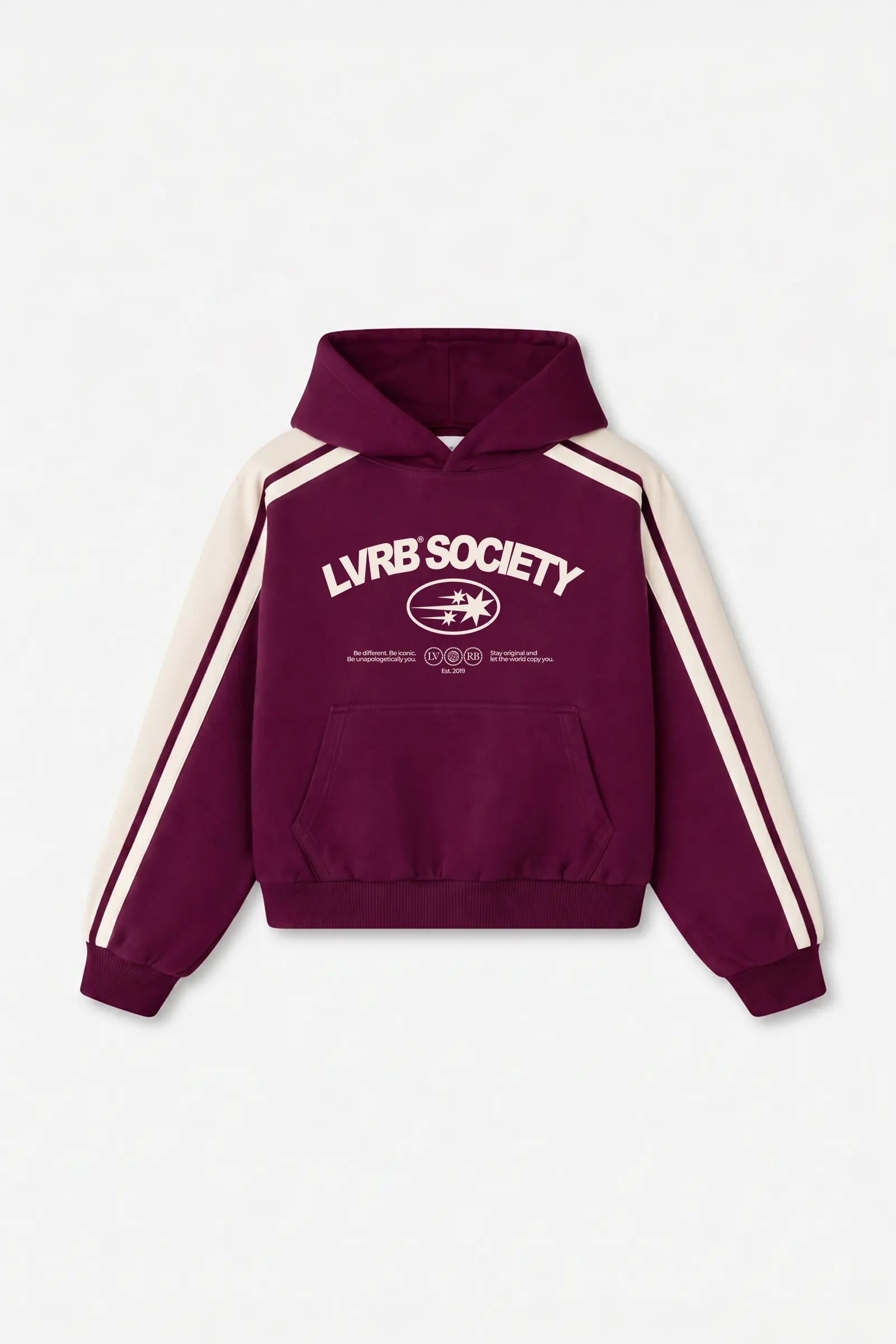 Polerón Hoodie Society Cherry