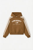 Polerón Hoodie Society Mokka Milk