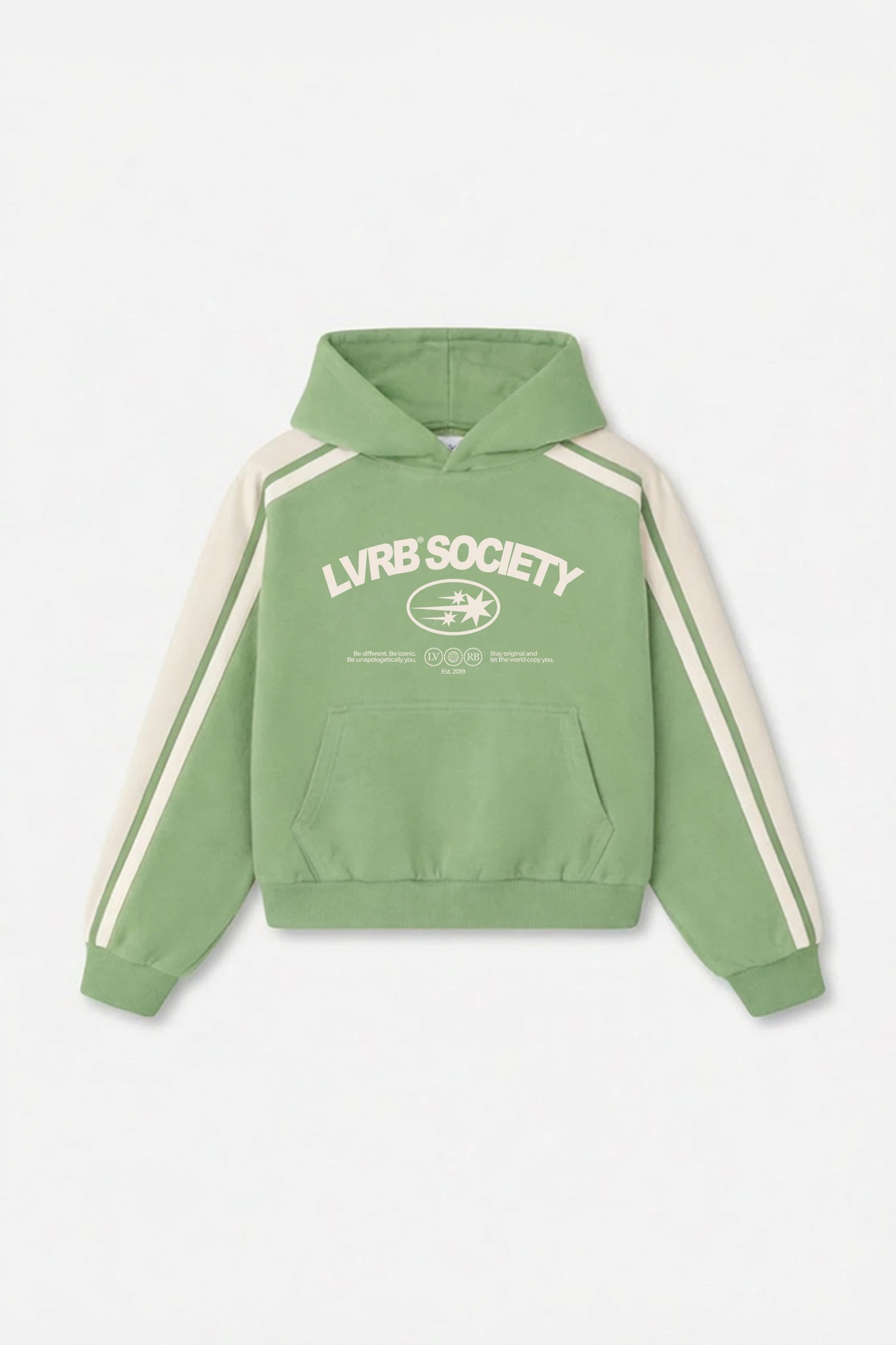 Polerón Hoodie Society Olive