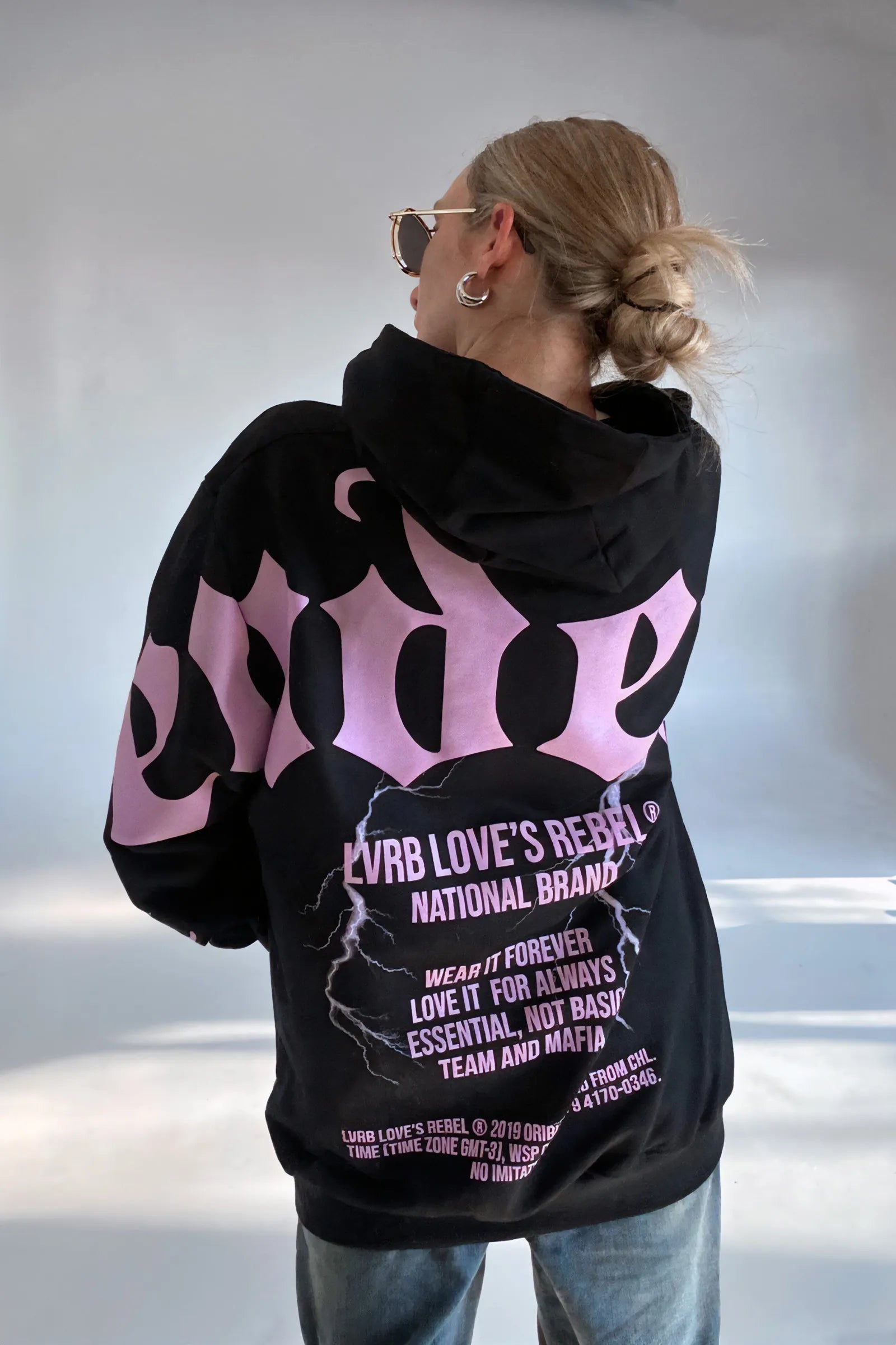 Polerón Hoodie Mafia Tendency Lila